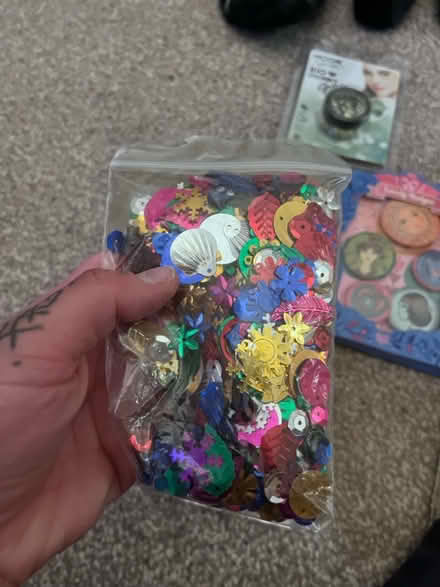 Photo of free Sequins badges stickers glitter (Hove) #2