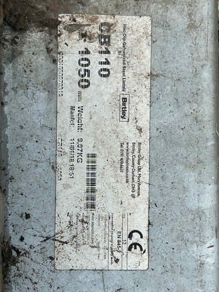 Photo of free Two steel lintels (Kingsclere RG20) #2