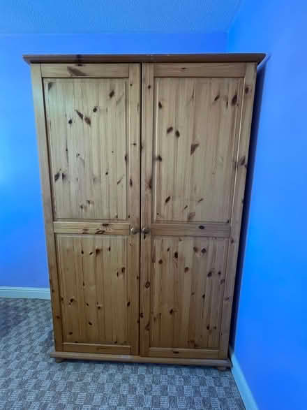 Photo of free Double pine wardrobe (Heysham LA3) #1