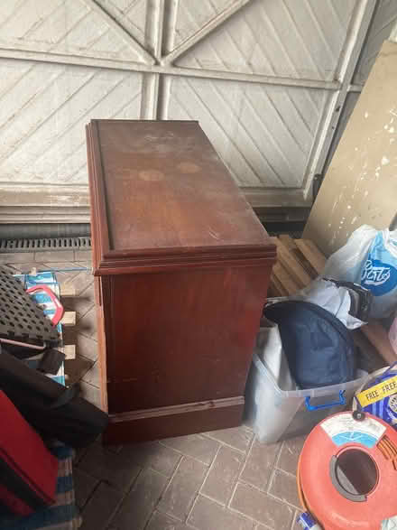 Photo of free Mahogany sideboard 2 drawers (Shrewsbury SY2) #1