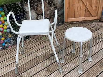 Photo of free Shower stool and perching stool (Netherfield, Kendal LA9) #1