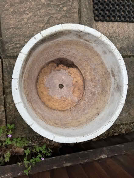 Photo of free Solid Half Barrel Type Flower Pot (Bloomfield) #2