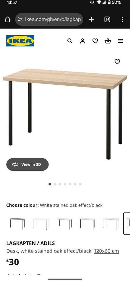 Photo of free IKEA desk (University of Sheffield S10) #1