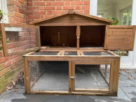 Photo of free Outdoor guinea pig hutch (RG40 Wokingham town centre) #2