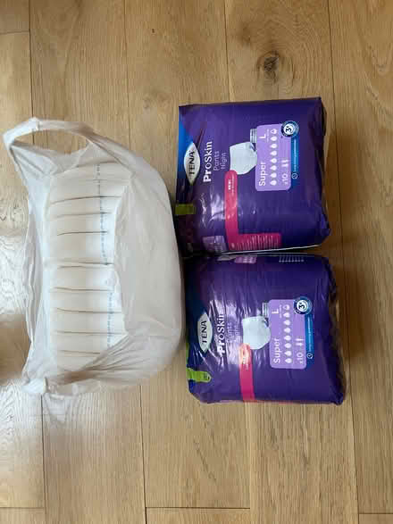 Photo of free Tena Adult Night Pants (L) (W4 Turnham Green) #1