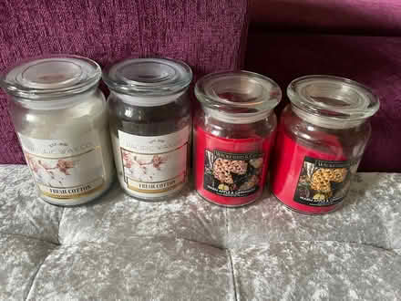 Photo of free Used candles and jars X 8 (Mossley OL5) #2