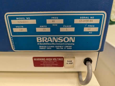 Photo of free large ultrasonic cleaner (Near Slack and Merivale) #3