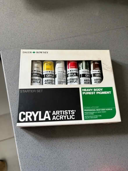 Photo of free Acrylic paints (Kings Hill ME19) #1