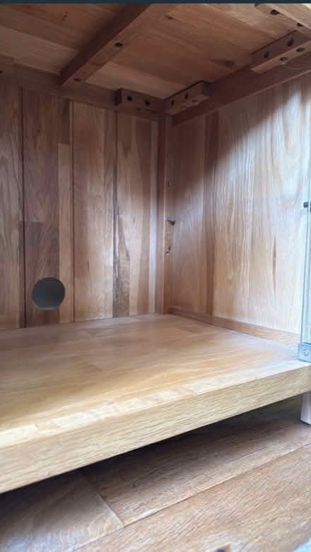 Photo of free Light oak substantial TV unit (Cavendish CO10) #4