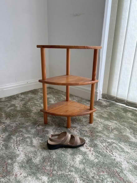 Photo of free Three shelf corner table (Torrisholme LA4) #3