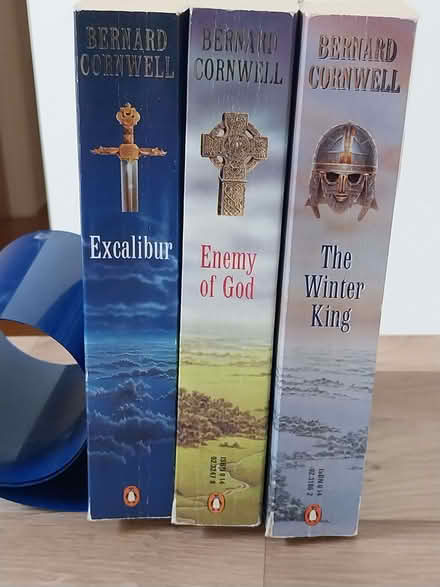 Photo of free Bernard Cornwells "The Arthur Series" books (Oxhey Hall WD19) #1