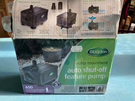 Photo of free Water feature pump (IP4) #1