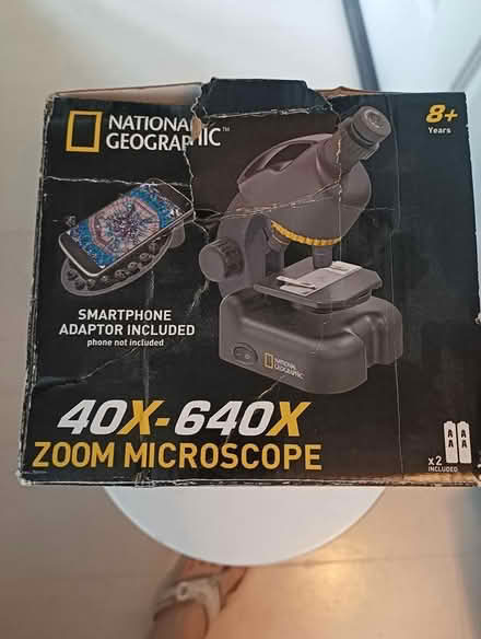 Photo of free National Geographic microscope (Greystones) #1