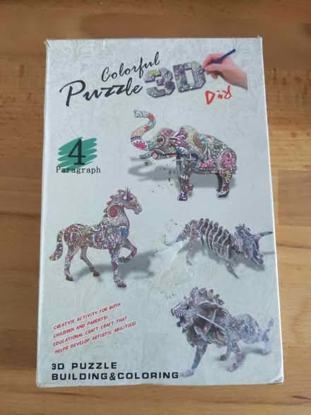 Photo of free 3d puzzle animals (Worcester - WR5) #1