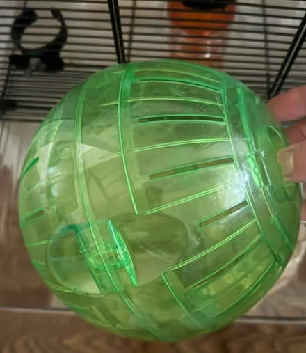 Photo of free Hamster cage, ball and supplies (Eldridge North) #3