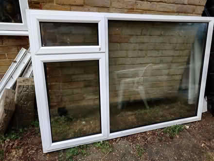 Photo of free 3 upvc windows suitable for shed build, cold frame or w.h.y. (Caterham CR3) #1