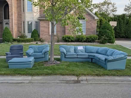 Photo of free Curb Alert - Livingroom Furniture (SW Canton Beck & Geddes area) #1