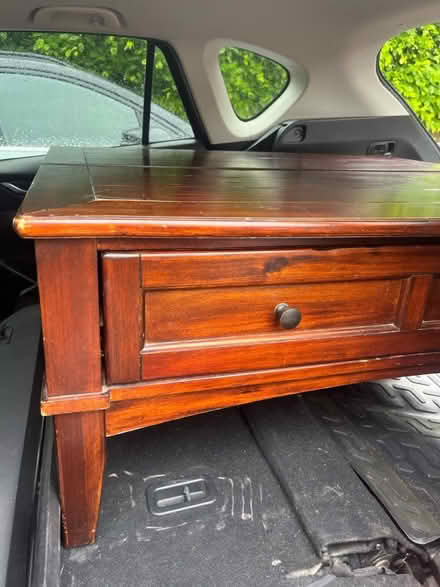 Photo of free Wooden lift up coffee table (St Albans AL1) #3