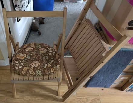 Photo of free Wooden chairs pair (Ruislip HA4) #1