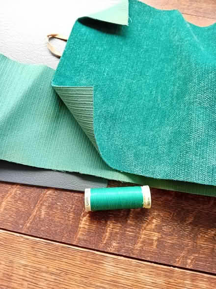 Photo of free Green fabric (Glenfield Rd area LE3) #3