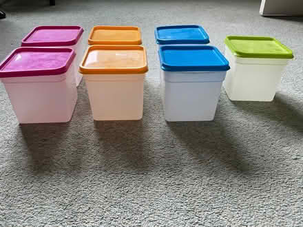 Photo of free Plastic food containers (Slack Lane DE22) #1