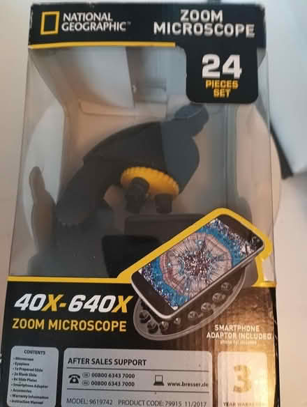 Photo of free National Geographic microscope (Greystones) #2