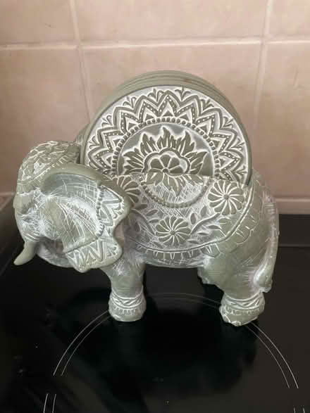 Photo of free Elephant coaster set (Garston WD25) #1
