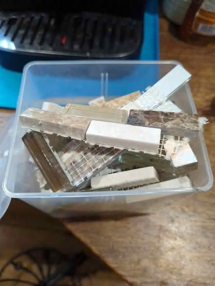 Photo of free Pieces of boarder tile from bathroom (Old Town SG1) #1