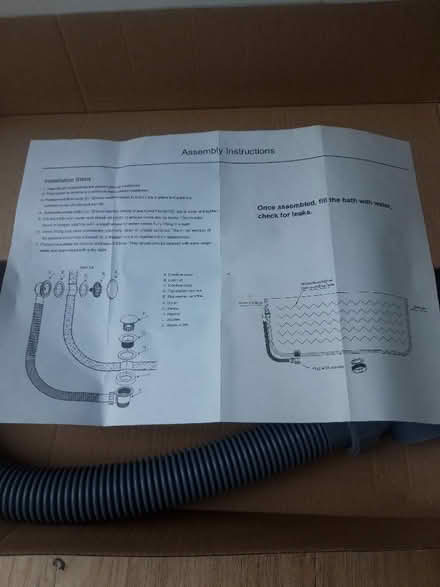 Photo of free Bath overflow (Bampton OX18) #2