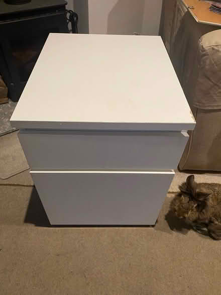 Photo of free Small filing cabinet / bedside table (Hersham KT12) #1