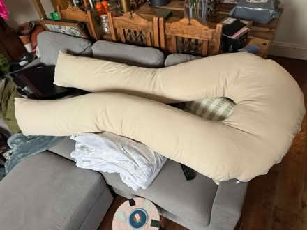 Photo of free 6ft body pillow (Wallington) #1