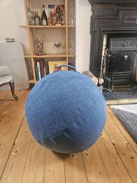 Photo of free Excerice ball with fabric cover (Portobello.) #1