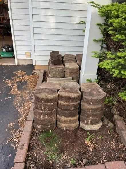 Photo of free Cement blocks for landscaping (Woodridge,Hobson &Woodridge dr) #2