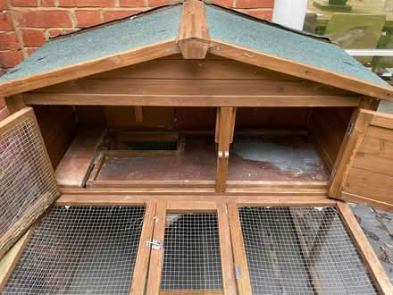 Photo of free Outdoor guinea pig hutch (RG40 Wokingham town centre) #3