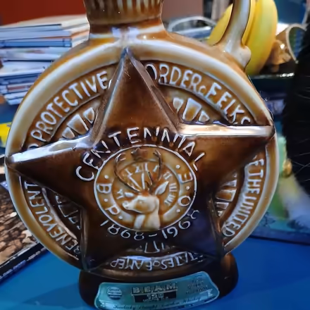 Photo of free Jim Beam ceramic decanter (empty) (Bradford on Avon) #1
