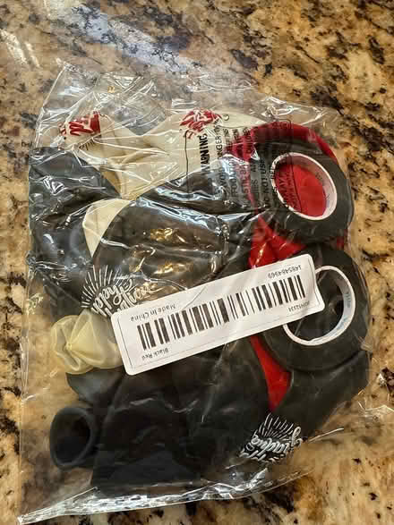 Photo of free Red, Black & White Balloons (Mt Vernon, NY) #1