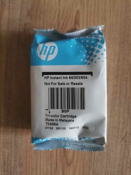 Photo of free HP cartridge tricolour (Hale End E4) #1