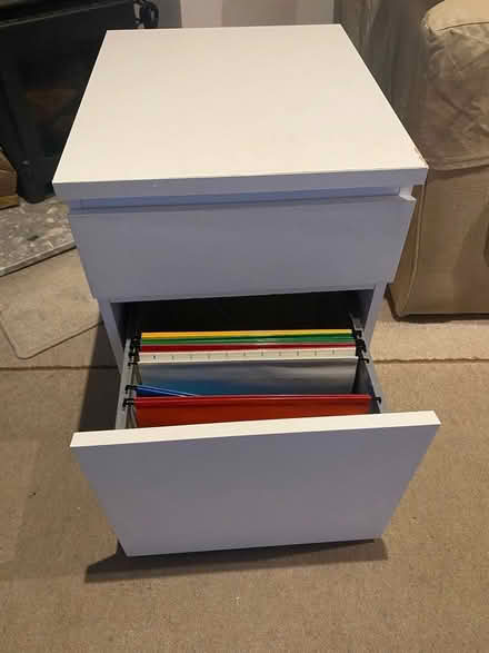 Photo of free Small filing cabinet / bedside table (Hersham KT12) #3