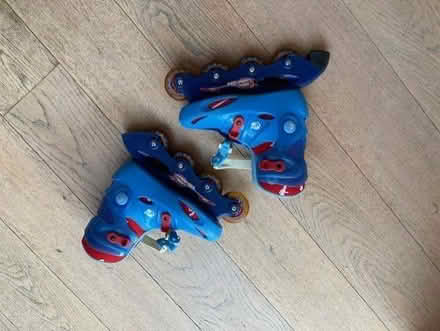 Photo of free Child's inline skates and bag, UK Size 1 (Herne Hill SE24) #1