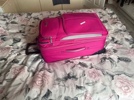 Photo of free Medium suitcase (LS19 rawdon.) #3