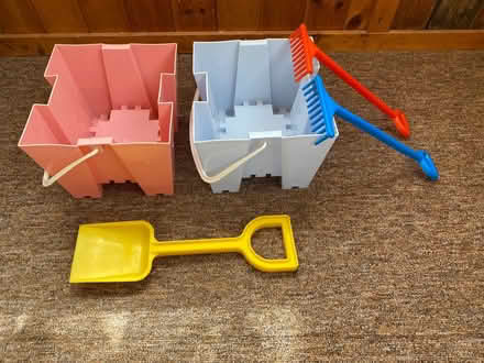 Photo of free Sandcastle Buckets, Spade and Rakes (Kingsway) #1