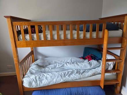 Photo of free Wooden bunk bed (Redbourn AL3) #1