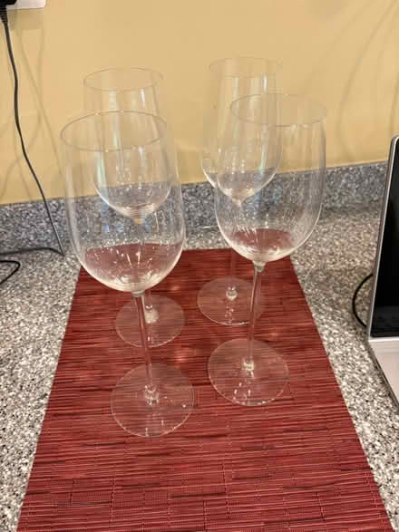 Photo of free Tall White Wine Glasses (Ashburn) #1