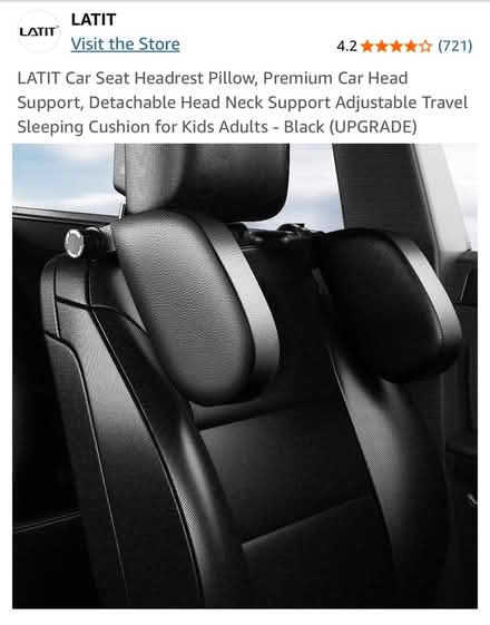 Photo of free Car seat headrests (Arlesey) #1