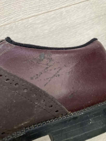 Photo of free Men's burgundy golf shoes, size 10 (Herne Hill SE24) #2