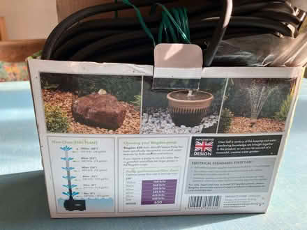 Photo of free Water feature pump (IP4) #2