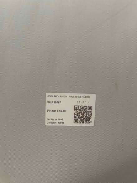 Photo of free Double grey cotton futon (B29) #4