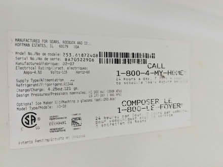 Photo of free Refrigerator / Freezer (broken) (Stearns Farm CSA) #3