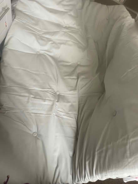 Photo of free Double grey cotton futon (B29) #1