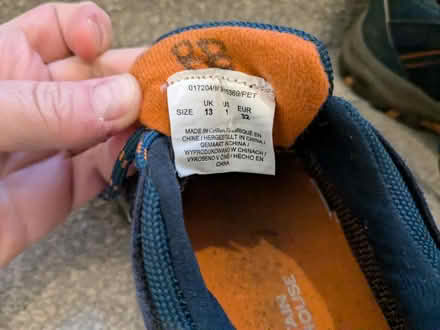 Photo of free Kids hiking trainers size 13 (M33) #2